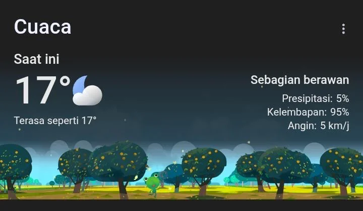 Prakiraan Cuaca Guci Tegal Senin 8 Juni 2026, Cerah Berawan dengan Suhu Sejuk 17–24°C