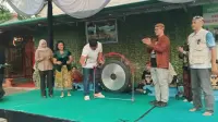 Komandan Brigif 4/Dewa Ratna Resmikan Surau Jatayu, Diwarnai Penyiraman Soko Guru