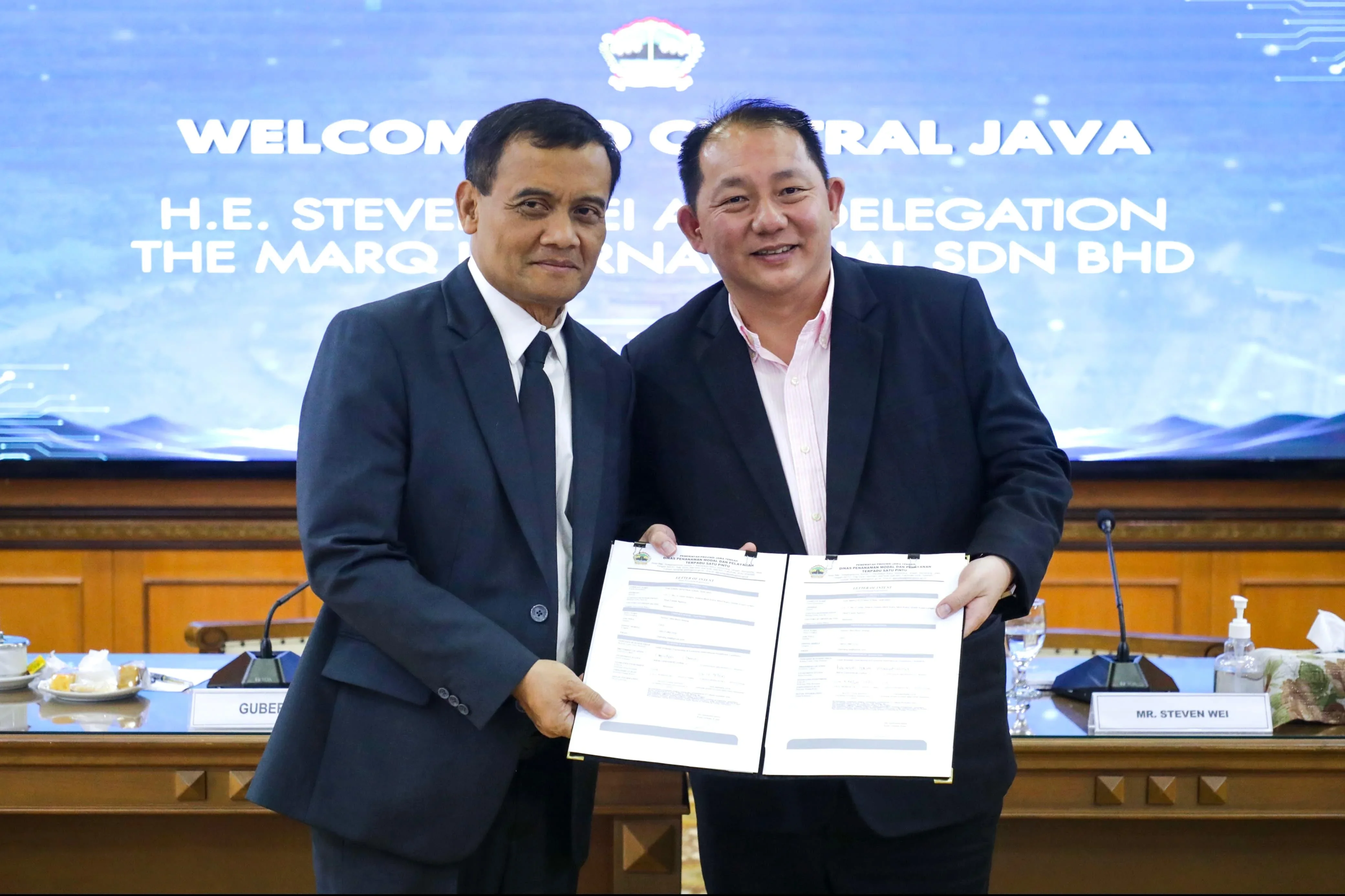 Gubernur Luthfi Buka Investasi Global, Malaysia Bidik Energi Hingga infrastruktur Jateng