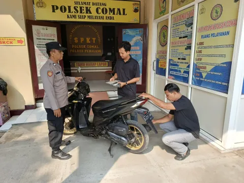 Jual Motor Curian Lewat COD, Pria Asal Pekalongan Ditangkap Polres Pemalang