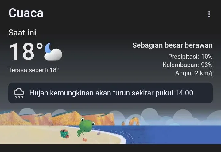 Prakiraan Cuaca Guci Tegal Hari Ini  Cerah Berawan, Wisatawan Diminta Antisipasi Perubahan Cuaca Sore Hari