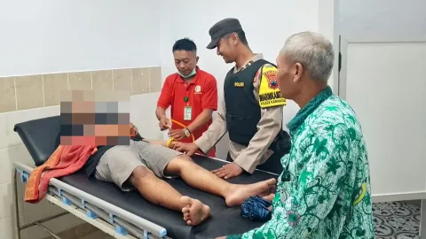 ODGJ Mengamuk di Karangdadap Pekalongan, Polisi Bergerak Cepat Lakukan Evakuasi
