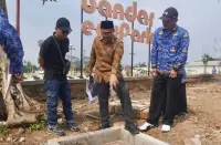 Bupati Batang Faiz Sidak Penataan Alun-alun Bandar, Ini Hasilnya