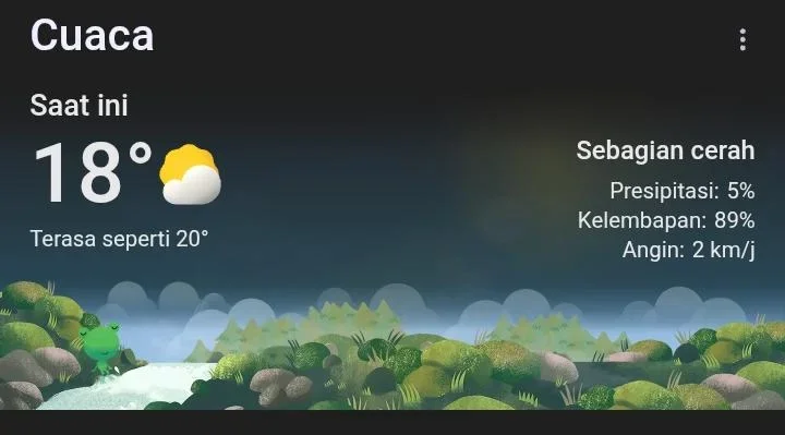 Prakiraan Cuaca Wisata Guci Hari Ini, Didominasi Cerah Berawan dengan Udara Sejuk