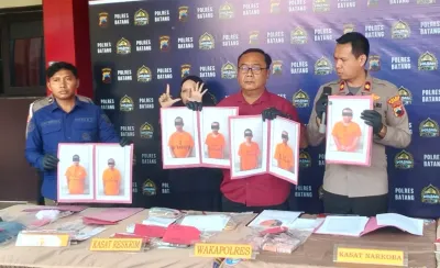 Polisi Ringkus 6 Pelaku Sindikat Penipuan Emas di Batang, Ini Modusnya