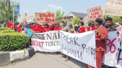 Warga Tunggulsari Desak Pemerintah Hentikan Aktivitas Tambang, Pemkab Kendal Janji Evaluasi Perizinan