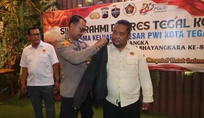 Kapolres Tegal Kota Ajak Media Perkuat Sinergi Jaga Kondusivitas