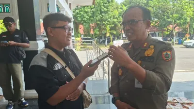 Satpol PP Pemalang Gelar Pasukan 1.157 Satlinmas Kesiapan Pilkades Serentak