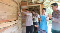 Sambut HUT Bhayangkara ke-80, Polres Pekalongan Bedah Rumah Warga Lansia Penderita Stroke di Kajen