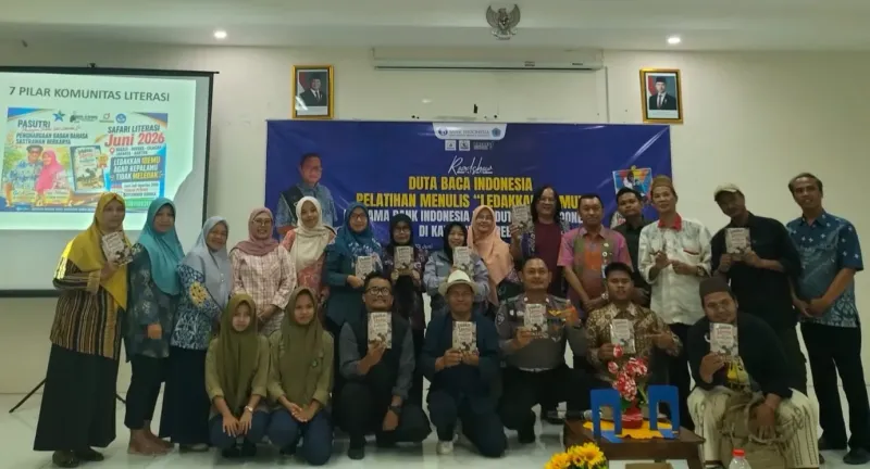 Roadshow Duta Baca, Gol A Gong Perkuat Budaya Literasi di Brebes