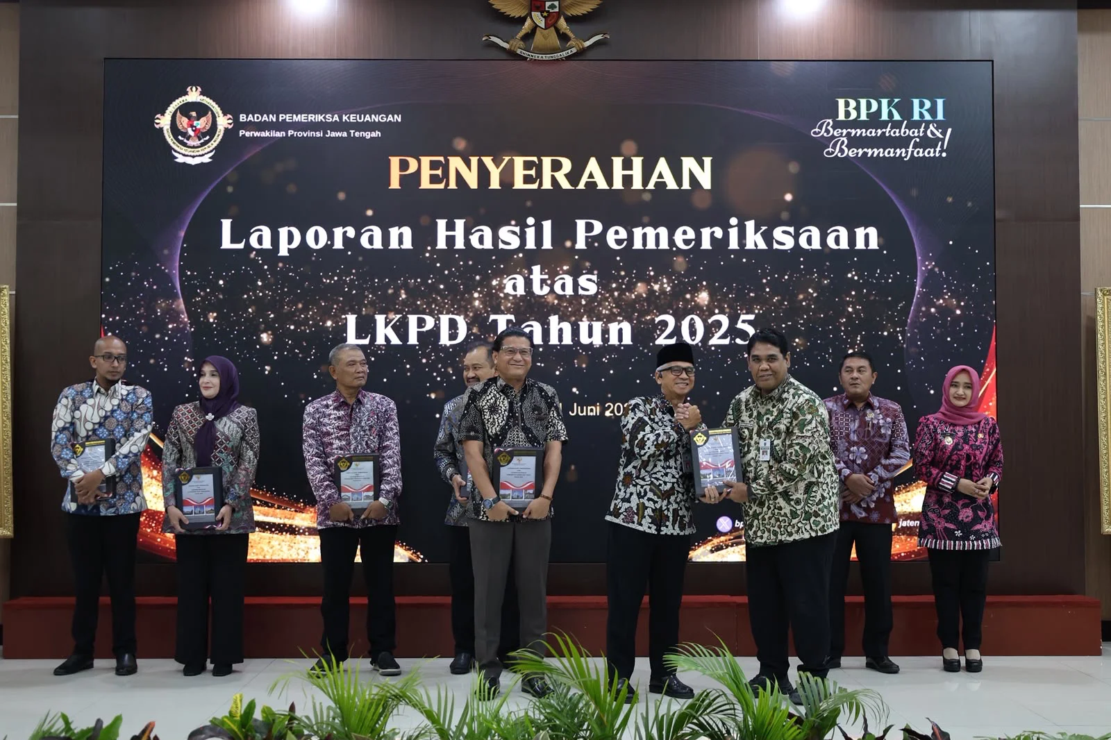 Kabupaten Tegal Pertahankan WTP Kesepuluh Kali Berturut-turut