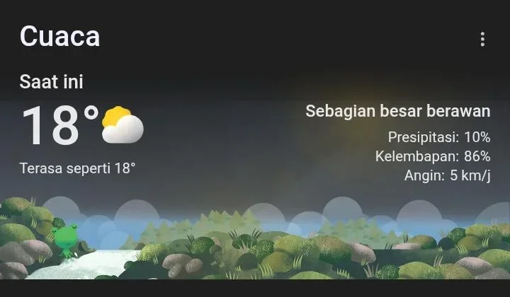 Prakiraan Cuaca Wisata Guci 2 Juni 2026, Pengendara Diminta Waspada Kabut
