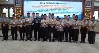 Gaspol Pencegahan Narkotika di Batang, BNN dan Pramuka Kukuhkan Saka Anti Narkoba