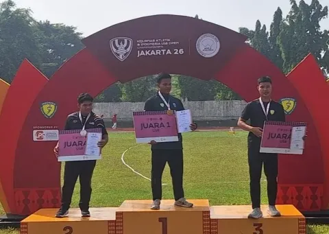 Bikin Bangga, Pelajar SMK Nusantara 1 Comal Pemalang Sabet Medali di Kejurnas Atletik U-18