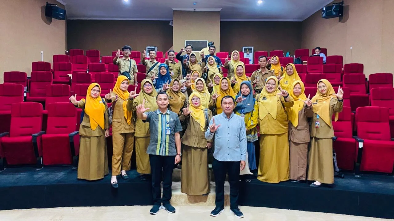 Dinas Perpustakaan dan Kearsipan Kabupaten Tegal menggelar Sosialisasi dan Advokasi Akreditasi Perpustakaan di Gedung Dadali Pemkab Tegal, Selasa,23 Juni 2026.