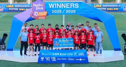 Tim Putri Batang Lolos Putaran 8 Besar Liga Sepak Bola Hydro Plus, Miftaviani Kiper Terbaik
