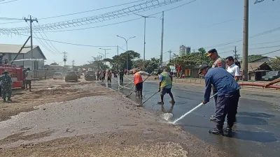 Pengurukan Lahan di Arteri Kaliwungu Kendal Dihentikan, Perizinan Belum Lengkap