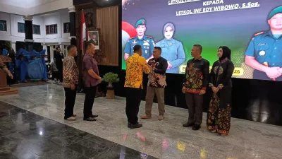 Pisah Sambut Dandim Pemalang Jadi Momentum Perkuat Sinergi TNI dan Pemda