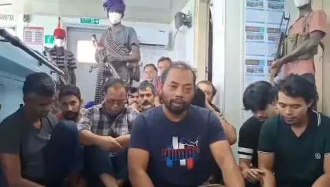 Sudah Lebih Sebulan, Awak Kapal Asal Pemalang Masih Disandera di Somalia