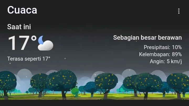 Prakiraan Cuaca Guci Tegal Hari Ini Didominasi Cerah Berawan, Udara Sejuk Khas Pegunungan