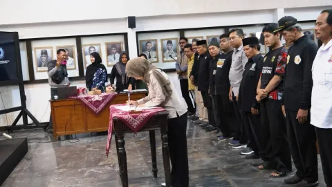 Cegah Bentrok Saat 1 Suro, Perguruan Silat di Pemalang Deklarasi Damai