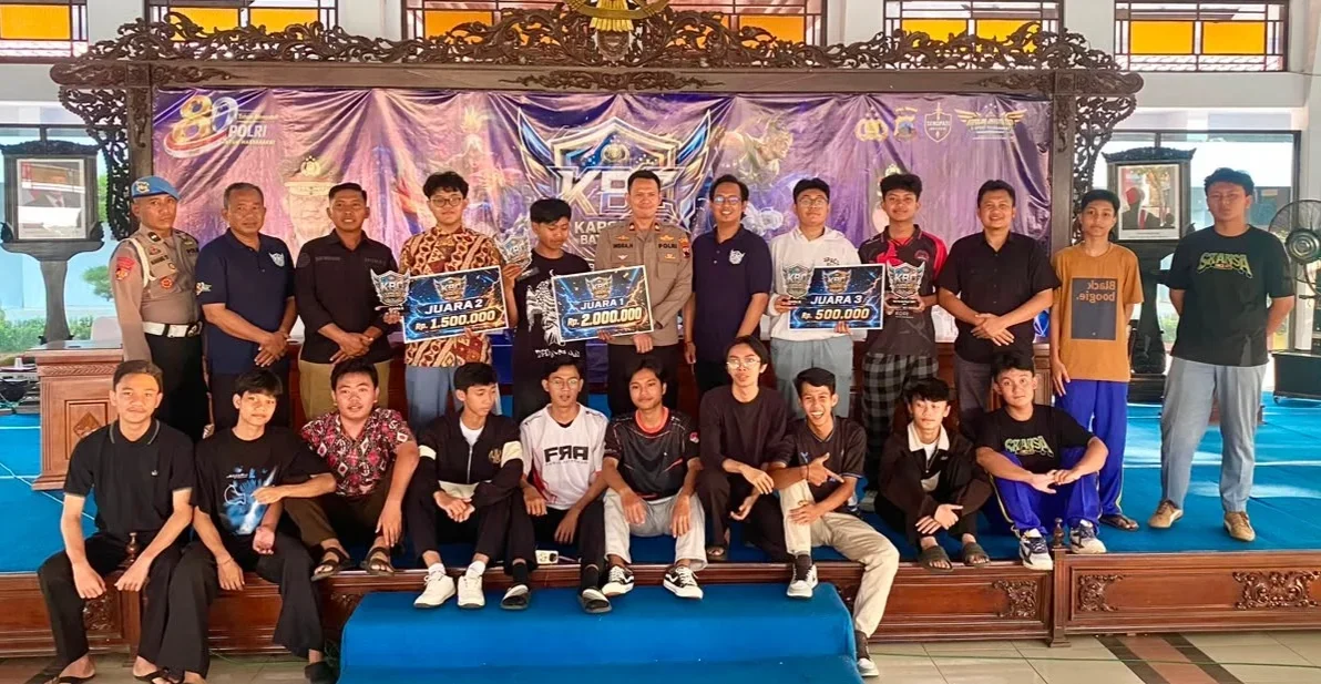 Tim Wowo Dewo Juara Mobile Legends Kapolres Batang Cup 2026, Melaju ke Tingkat Polda Jateng
