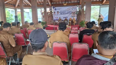 Rakor di Bumiayu, Dindukcapil Brebes Genjot Peran Kios Adminduk Desa