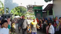 Sambut Tahun Baru Islam, Ponpes di Taman Pemalang Gelar Kirab Hasil Bumi