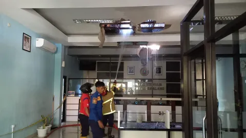 Kantor PDAM Pemalang Kebakaran, Pelayanan Dipastikan Tetap Jalan