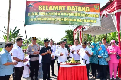 TMMD Sengkuyung III 2026 Resmi Dibuka, Percepat Infrastruktur dan Perkuat Kemanunggalan TNI-Rakyat di Pekalongan