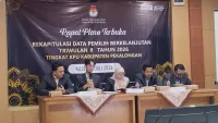 KPU Kabupaten Pekalongan Tetapkan 771.488 Pemilih dalam Pemutakhiran Data Berkelanjutan Triwulan II 2026