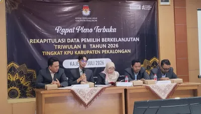KPU Kabupaten Pekalongan Tetapkan 771.488 Pemilih dalam Pemutakhiran Data Berkelanjutan Triwulan II 2026