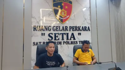 Nekat Gadaikan Kepercayaan Sesama Kades, Kepala Desa Danawarih Ditangkap Polres Tegal