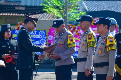 Tiga Bhabinkamtibmas Polres Tegal Kota, Raih Penghargaan, Hari Bhayangkara Ke-80