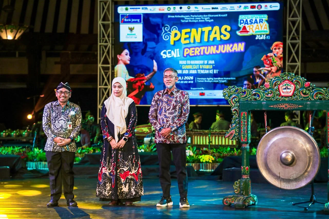 Pasar Raya 2026 Resmi Dibuka, Peringati HUT Jateng ke-81 Lewat Kolaborasi Seni dan UMKM