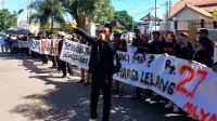 Kisruh Lelang Proyek RS Randudongkal, GRIB Jaya Geruduk Kantor PBJ Pemalang