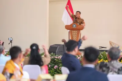 Di Hadapan BEM SI, Ahmad Luthfi Ajak Mahasiswa Terlibat Bangun Daerah