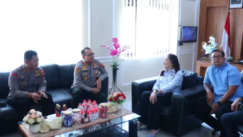 Kapolres Pekalongan Sambangi Kejari, Perkuat Sinergi Penegakan Hukum