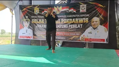 Dorong Pelestarian Budaya , Korlap PSHT Kendal Meriahkan Gelar Tradisi Kampung Pesilat Jenarsari