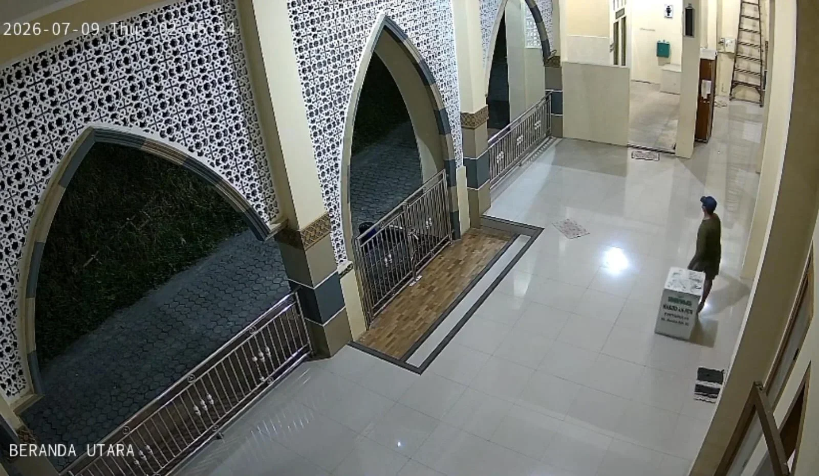 Dua Pencuri Kotak Amal Beraksi di Masjid An Nur Perum Kaliwungu Kendal