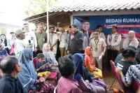 Program Bedah Rumah Masif, Warga Jateng yang Lama Menanti Kini Terbantu