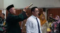 Budi Harsudiono Seto Aji Dilantik Jadi Direktur Utama PDAM Pemalang