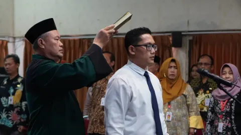 Budi Harsudiono Seto Aji Dilantik Jadi Direktur Utama PDAM Pemalang