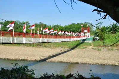Jembatan Gantung Garuda Resmi Dibuka, Akses 5.000 Warga Pekalongan Kini Tak Lagi Terisolasi