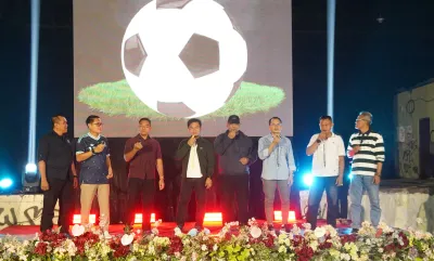 Nobar Piala Dunia 2026 Libatkan Pelaku UMKM, Bupati Tegal : Menggerakkan Ekonomi Daerah