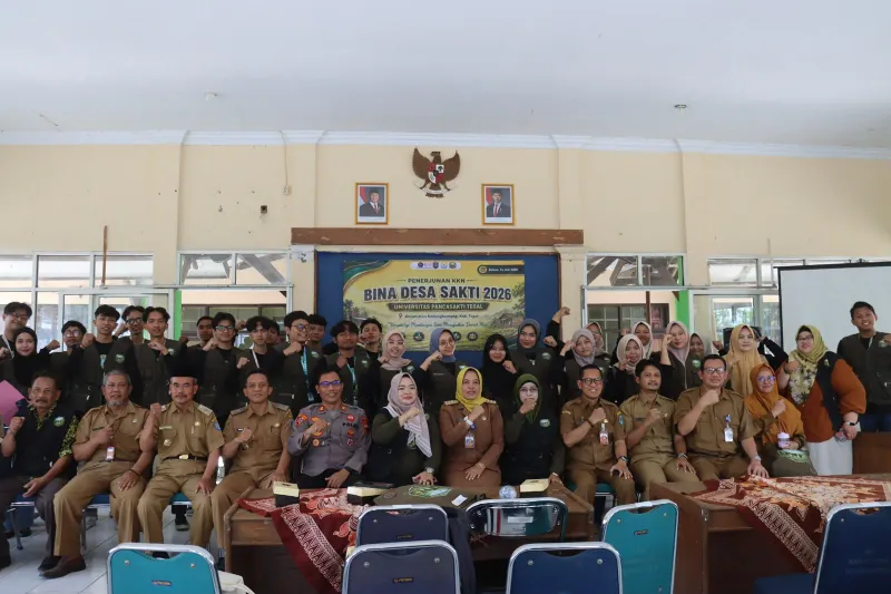 Implemetasikan Tri Dharma Perguruan Tinggi, 135 Mahasiswa UPS Resmi Diterjunkan KKN di Kecamatan Kedungbanteng Tegal