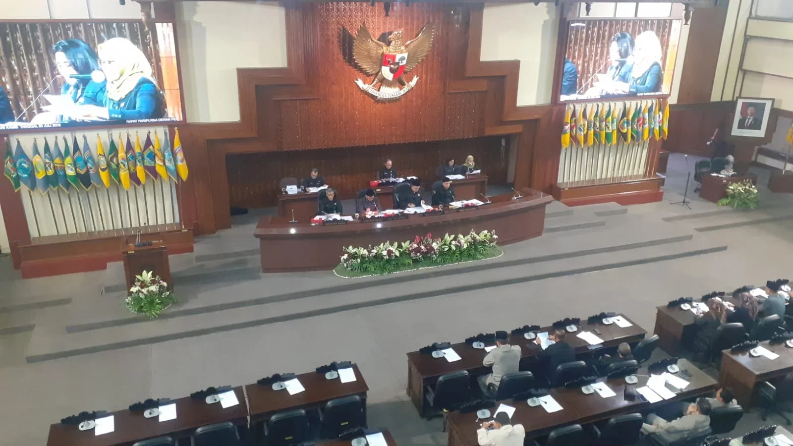 Aliansi Perjuangan Pemekaran Brebes Selatan Hadiri Paripurna DPRD Jateng Bahas Pembentukan Pansus CDOB