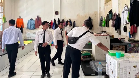 Perkuat Keamanan, Lapas Pemuda Plantungan Kendal Sisir Blok Hunian dan Titik Rawan