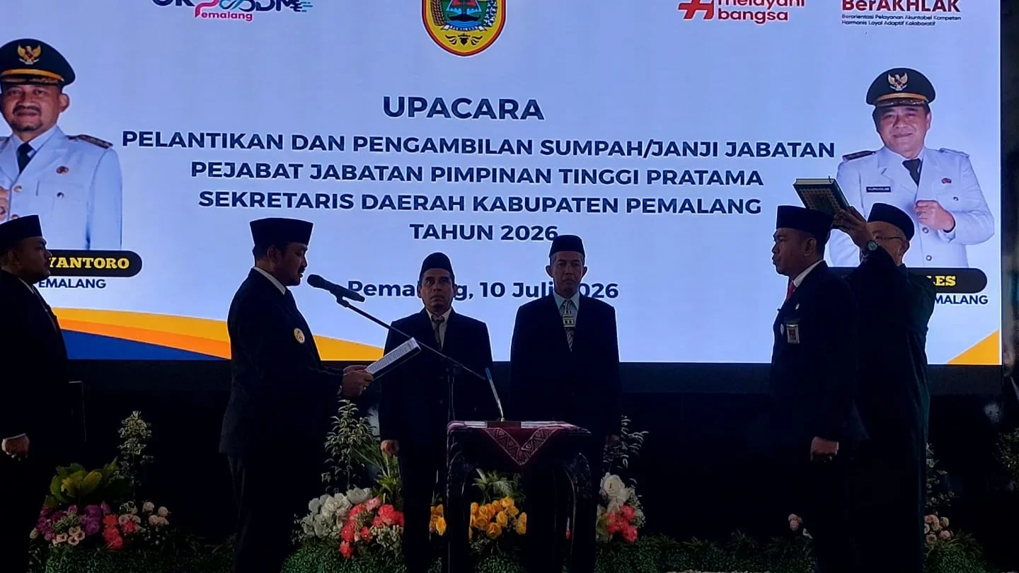 Bagus Sutopo Jadi Sekda Pemalang