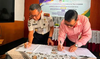 Warga Binaan Lapas Tegal Kini Terlindungi BPJS Ketenagakerjaan